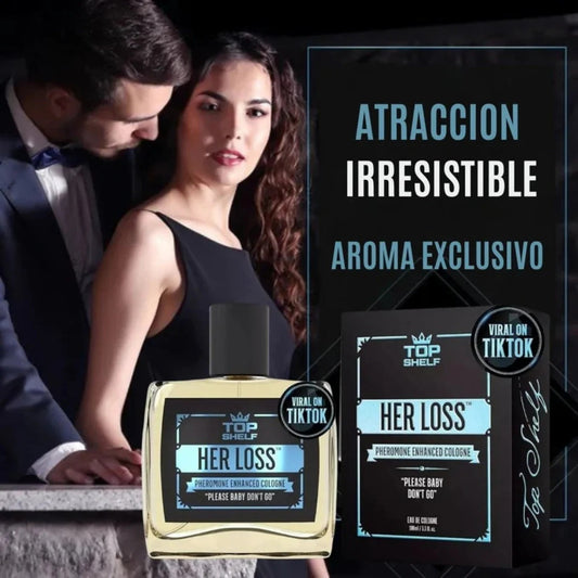 HerLoss® Loción 100 ml con Feromonas: Conquista con Confianza