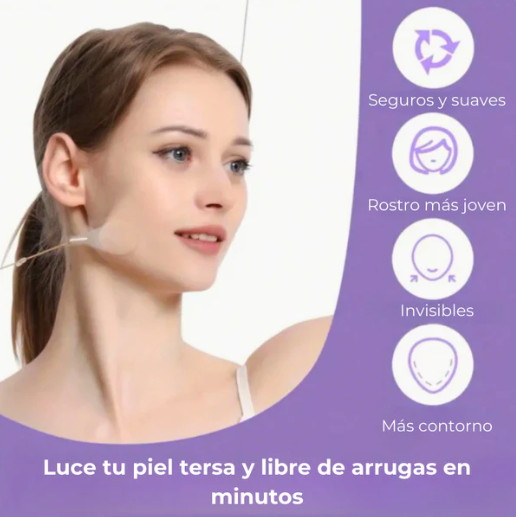 Parches Invisibles Lifting Facial x 40 Unidades + Envió Gratis