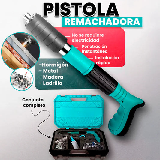 Pistola fijación de clavos manual + CLAVOS DE REGALO🎁+ Envió Gratis